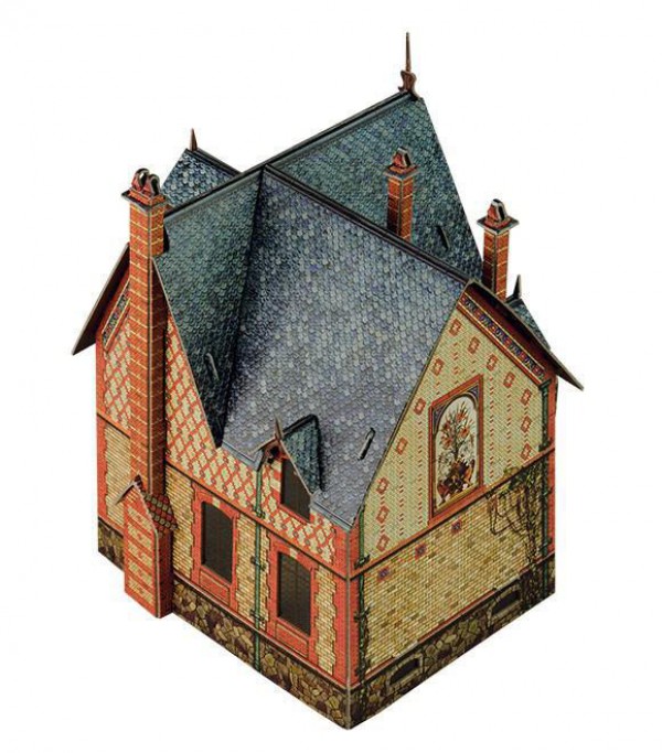UMBUM, 314, 4627081553247, PUZZLE 3D UMBUM EDIFICI FERROVIA VILLA A CHATEAU 314