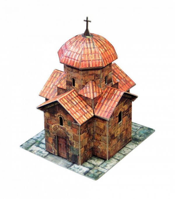 UMBUM, 321, 4627081553292, PUZZLE 3D UMBUM ARCHITECTURE CHIESA A KARMRAVOR 321