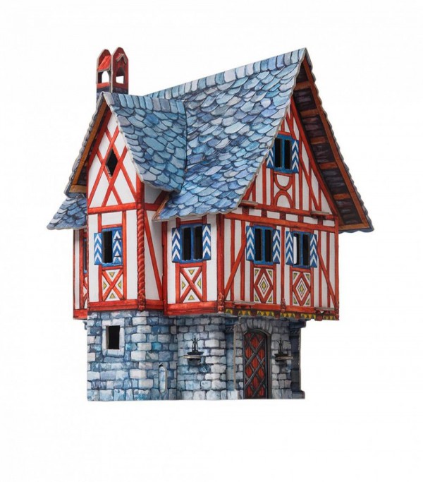 UMBUM, 379, 4627081553919, PUZZLE 3D UMBUM CITTA MEDIOEVALE MERCHANT HOUSE CASA DEL MERCANTE 379