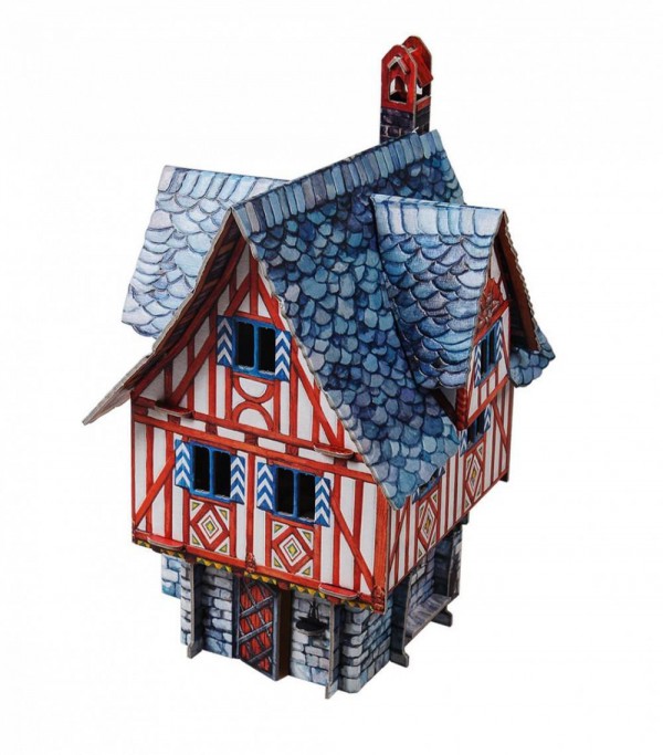 UMBUM, 379, 4627081553919, PUZZLE 3D UMBUM CITTA MEDIOEVALE MERCHANT HOUSE CASA DEL MERCANTE 379