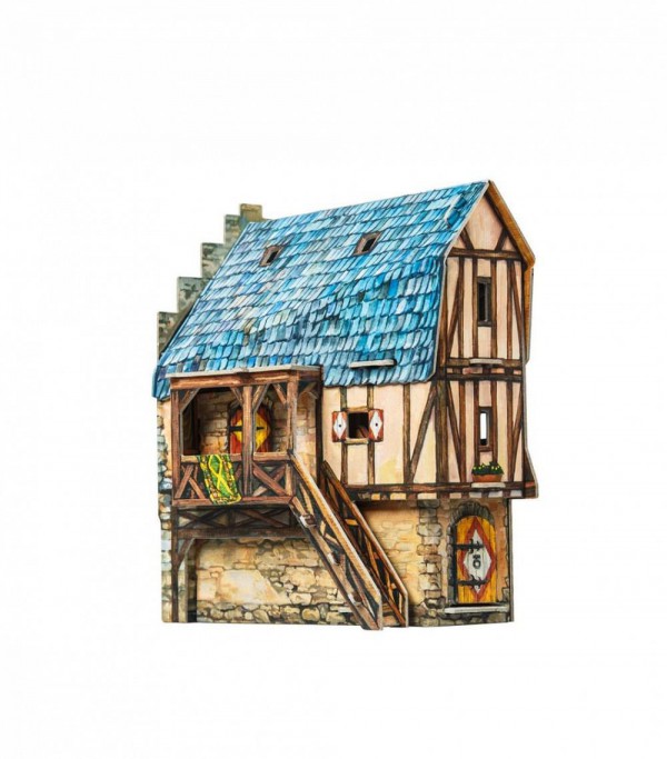 UMBUM, 330, 4627081553377, PUZZLE 3D UMBUM CITTA MEDIOEVALE TOWN SCHOOL SCUOLA DELLA CITTA 330
