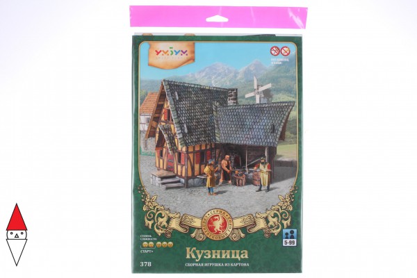 UMBUM, 378, 4627081553858, PUZZLE 3D UMBUM CITTA MEDIOEVALE SMITHY FUCINA 378
