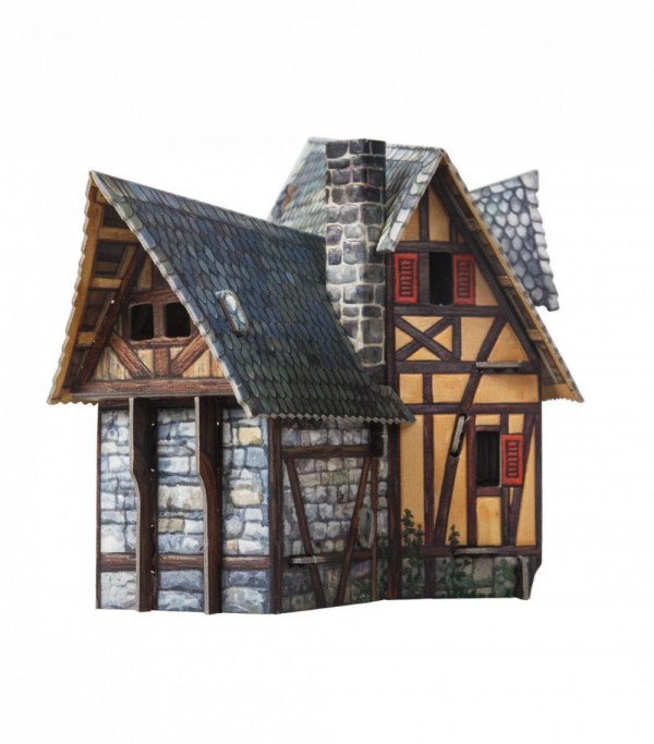 UMBUM, 378, 4627081553858, PUZZLE 3D UMBUM CITTA MEDIOEVALE SMITHY FUCINA 378
