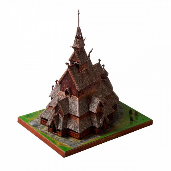 UMBUM, 361, 4627081553704, PUZZLE 3D UMBUM ARCHITECTURE CHIESA DEL BORGO DI STAVEN 361