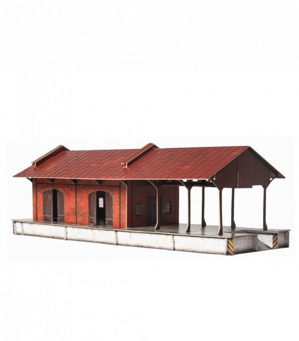 UMBUM, 382, 4627081553940, PUZZLE 3D UMBUM EDIFICI FERROVIA MAGAZZINO 382