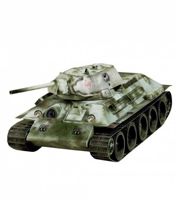 UMBUM, 199-01, 4627081552912, PUZZLE 3D UMBUM TANK T-34 199-01