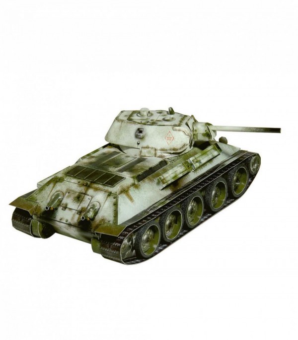UMBUM, 199-01, 4627081552912, PUZZLE 3D UMBUM TANK T-34 199-01