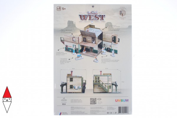 UMBUM, 475, 4627081555142, PUZZLE 3D UMBUM UNDERTAKER POMPE FUNEBRI 475