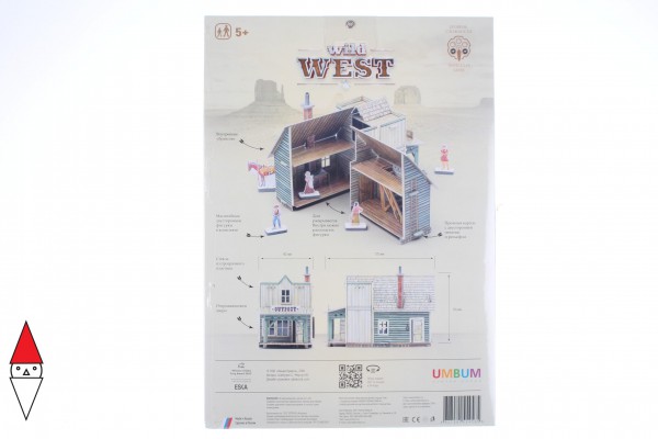 UMBUM, 475, 4627081555142, PUZZLE 3D UMBUM UNDERTAKER POMPE FUNEBRI 475