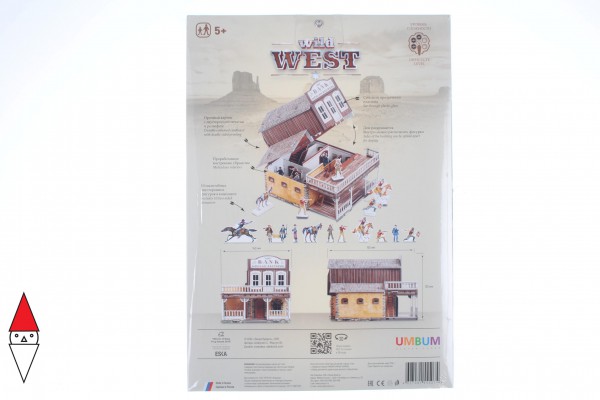 UMBUM, 475, 4627081555142, PUZZLE 3D UMBUM UNDERTAKER POMPE FUNEBRI 475