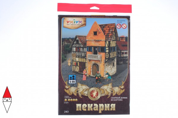UMBUM, 243, 4607014482431, PUZZLE 3D UMBUM BACKERY FORNAIO 243