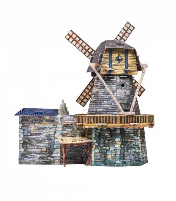 UMBUM, 273, 4607014482738, PUZZLE 3D UMBUM WINDMILL MULINO A VENTO 273