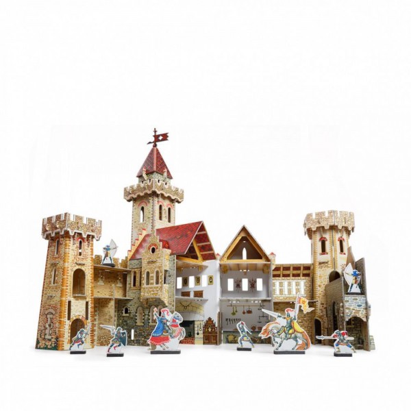 UMBUM, 207, 4627081552233, PUZZLE 3D UMBUM KNIGHT CASTLE CASTELLO DEI CAVALIERI 207