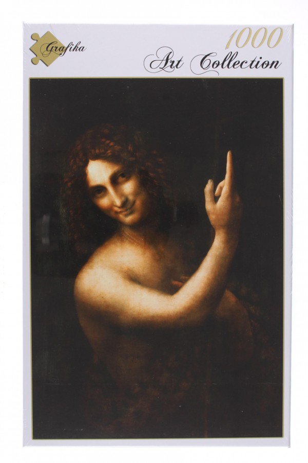 GRAFIKA, Grafika-02248, 3663384022487, PUZZLE ARTE GRAFIKA LEONARDO SAN GIOVANNI BATTISTA RINASCIMENTO 1000 PZ