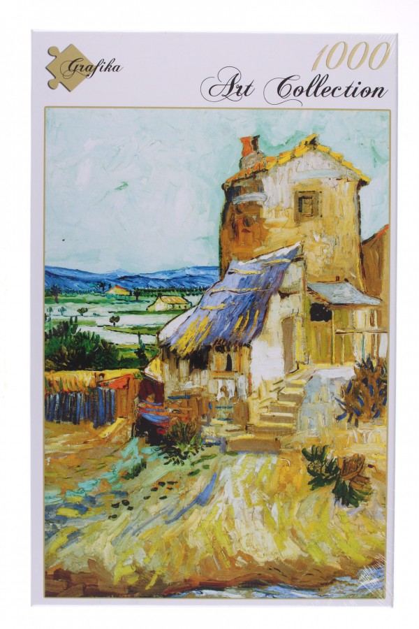 GRAFIKA, Grafika-00063, 3663384000638, PUZZLE ARTE GRAFIKA VINCENT VAN GOGH LE VIEUX MOULIN IMPRESSIONISMO 1000 PZ