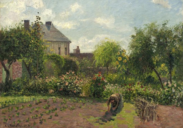 GRAFIKA, Grafika-02034, 3663384020346, PUZZLE ARTE GRAFIKA PISSARRO LE JARDIN DE L ARTISTE IMPRESSIONISMO 1000 PZ