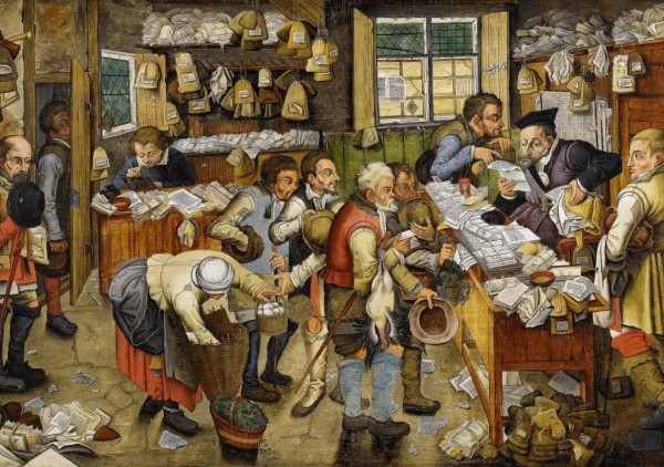 GRAFIKA, Grafika-00680, 3663384006807, PUZZLE ARTE GRAFIKA BRUEGHEL LE PAIEMENT DE LA DIME PITTURA FIAMMINGA 1000 PZ