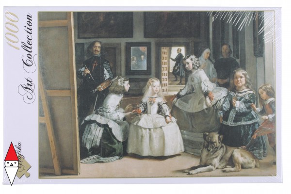 GRAFIKA, Grafika-00338, 3663384003387, PUZZLE ARTE GRAFIKA PITTURA 1600 DIEGO VELASQUEZ LAS MENINAS 1656 GRAFIKA-00338