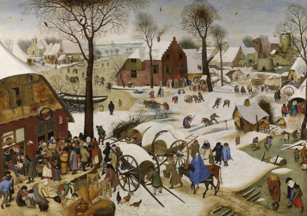 GRAFIKA, Grafika-00623, 3663384006234, PUZZLE ARTE GRAFIKA BRUEGHEL IL CENSIMENTO DI BETLEMME 1000 PZ