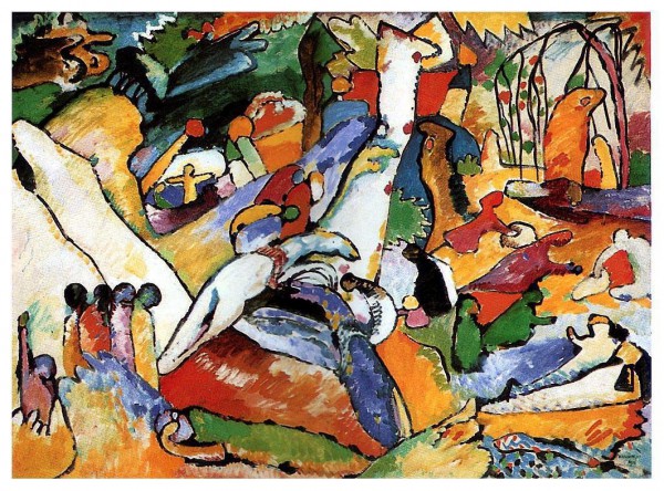 DTOYS, Dtoys-72849-KA01-(72849), 5947502872849, PUZZLE ARTE DTOYS PITTURA 1900 KANDINSKY VASSILY COMPOSIZIONE II 1000 PZ