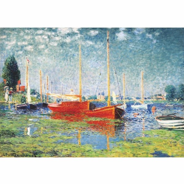 DTOYS, DToys-67548-CM04-(69665), 5947502869665, PUZZLE ARTE DTOYS MONET CLAUDE ARGENTEUIL IMPRESSIONISMO 1000 PZ