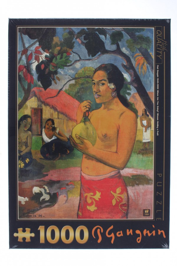 DTOYS, Dtoys-72818-GA02-(69894), 5947502869894, PUZZLE ARTE DTOYS GAUGUIN PAUL DOVE VAI IMPRESSIONISMO 1000 PZ