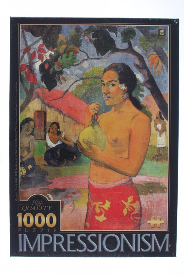 DTOYS, DToys-66961-IM06, 5947502866961, PUZZLE ARTE DTOYS GAUGUIN PAUL DOVE VAI IMPRESSIONISMO 1000 PZ