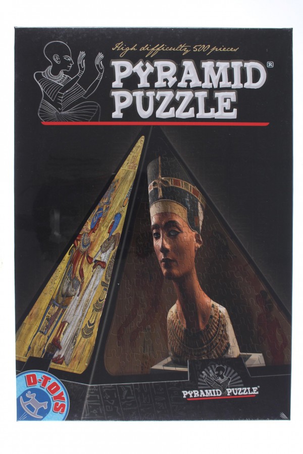 DTOYS, Dtoys-65957-PP01-(65957), 5947502865957, PUZZLE 3D DTOYS PIRAMIDE EGITTO DEI EGIZI 500 PZ