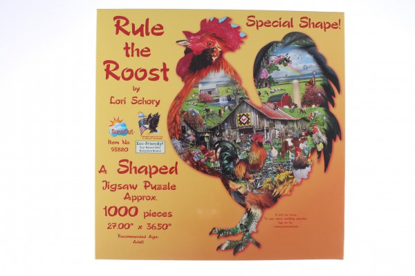 SUNSOUT, Sunsout-95880, 796780958807, PUZZLE SAGOMATO SUNSOUT GALLI LORI SCHORY 1000 PZ
