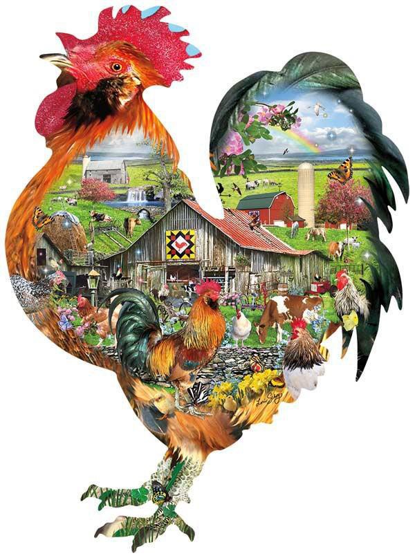 SUNSOUT, Sunsout-95880, 796780958807, PUZZLE SAGOMATO SUNSOUT GALLI LORI SCHORY 1000 PZ