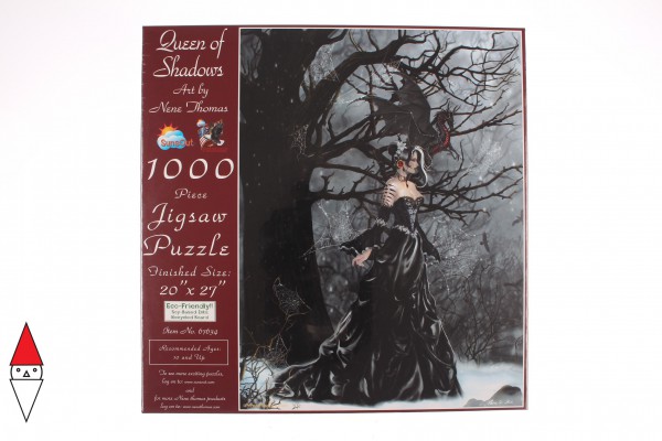 SUNSOUT, Sunsout-67634, 796780676343, PUZZLE GRAFICA SUNSOUT FANTASY NENE THOMAS QUEEN OF SHADOWS 67634 1000 PZ