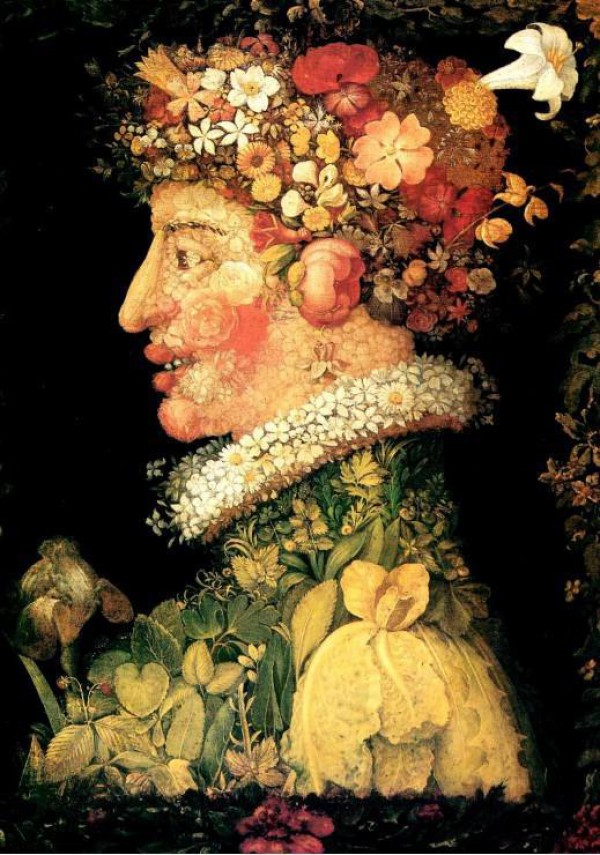 GRAFIKA, Grafika-00018, 3663384000188, PUZZLE ARTE GRAFIKA GIUSEPPE ARCIMBOLDO PRIMAVERA RINASCIMENTO 1000 PZ