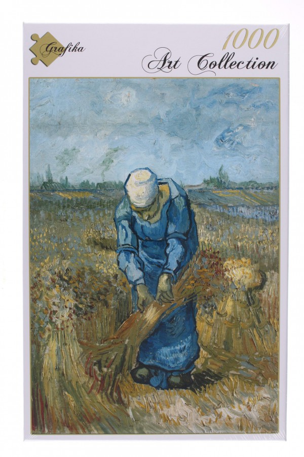 GRAFIKA, Grafika-00850, 3663384008504, PUZZLE ARTE GRAFIKA VAN GOGH FEMME PAYSAN D APRES MILLET IMPRESSIONISMO 1000 PZ