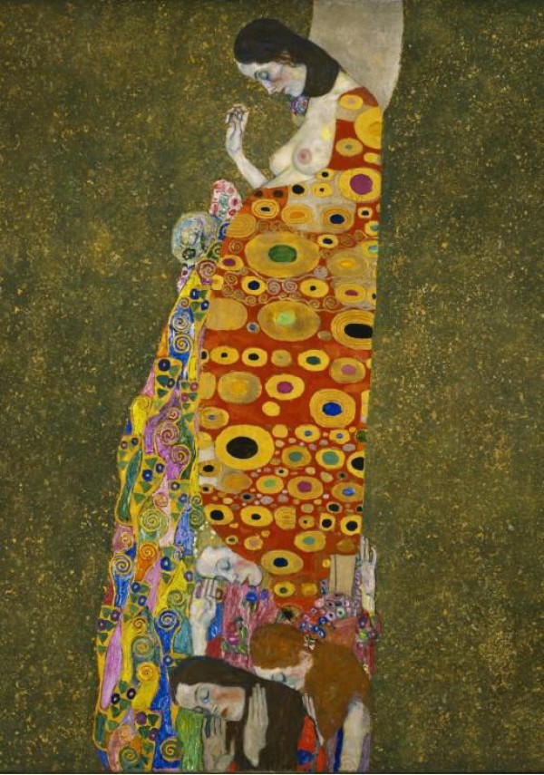GRAFIKA, Grafika-00015, 3663384000157, PUZZLE ARTE GRAFIKA GUSTAV KLIMT L ESPOIR II 1907-1908 PITTURA 1900 1000 PZ
