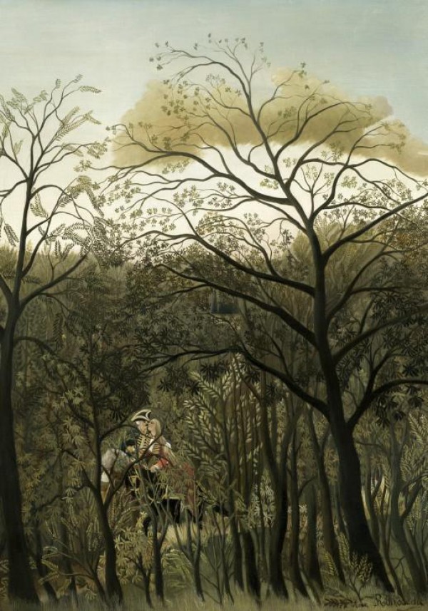 GRAFIKA, Grafika-01754, 3663384017544, PUZZLE ARTE GRAFIKA ROUSSEAU RENDEZ VOUS DANS LA FORET PITTURA 1800 1000 PZ