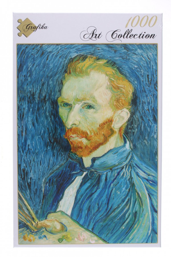 GRAFIKA, Grafika-01916, 3663384019166, PUZZLE ARTE GRAFIKA VINCENT VAN GOGH AUTOPORTRAIT 1889 IMPRESSIONISMO 1000 PZ