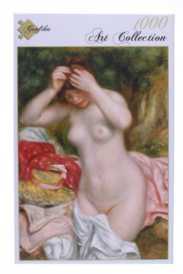 GRAFIKA, Grafika-01898, 3663384018985, PUZZLE ARTE GRAFIKA RENOIR BAIGNEUSE IMPRESSIONISMO 1000 PZ