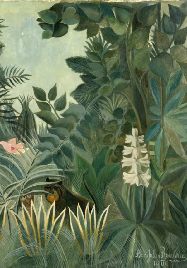 GRAFIKA, Grafika-01757, 3663384017575, PUZZLE ARTE GRAFIKA ROUSSEAU LA JUNGLE EQUATORIALE 1909 PITTURA 1800 1000 PZ