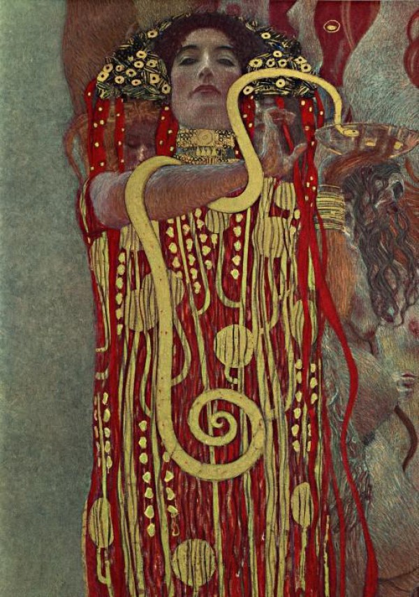 GRAFIKA, Grafika-00010, 3663384000102, PUZZLE ARTE GRAFIKA GUSTAV KLIMT HYGIEIA 1900 PITTURA 1900 1000 PZ