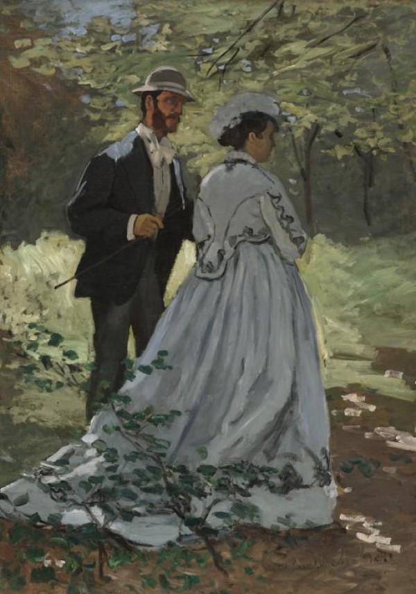 GRAFIKA, Grafika-01534, 3663384015342, PUZZLE ARTE GRAFIKA CLAUDE MONET BAZILLE ET CAMILLE 1865 IMPRESSIONISMO 1000 PZ