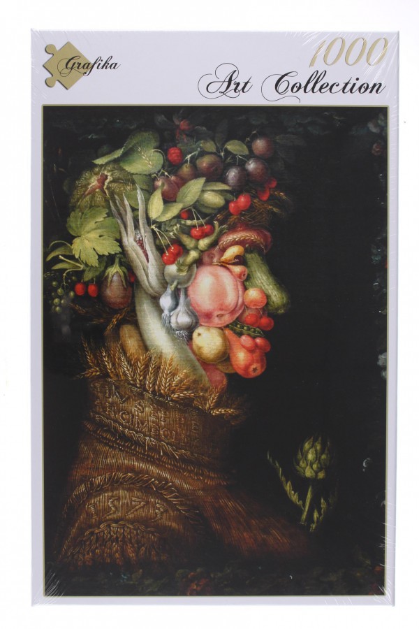 GRAFIKA, Grafika-00016, 3663384000164, PUZZLE ARTE GRAFIKA GIUSEPPE ARCIMBOLDO ESTATE RINASCIMENTO 1000 PZ