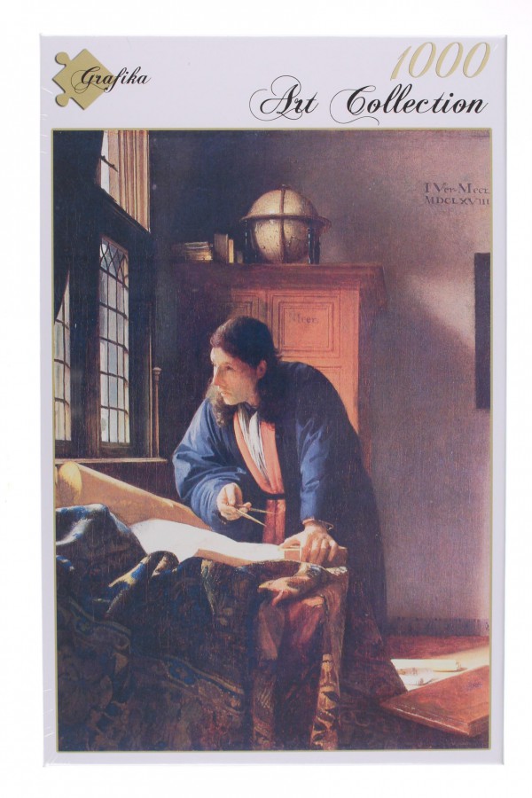 GRAFIKA, Grafika-00742, 3663384007422, PUZZLE ARTE GRAFIKA JOHANNES LE GEOGRAPHE 1668-1669 PITTURA 1600 1000 PZ