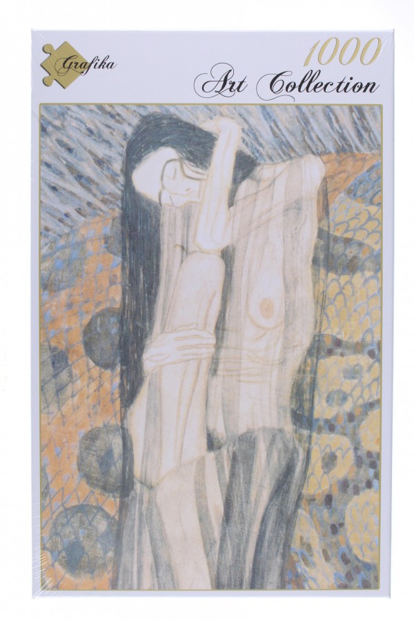 GRAFIKA, Grafika-00027, 3663384000270, PUZZLE ARTE GRAFIKA KLIMT FRISE DE BEETHOVEN (DETTAGLIO) PITTURA 1900 1000 PZ