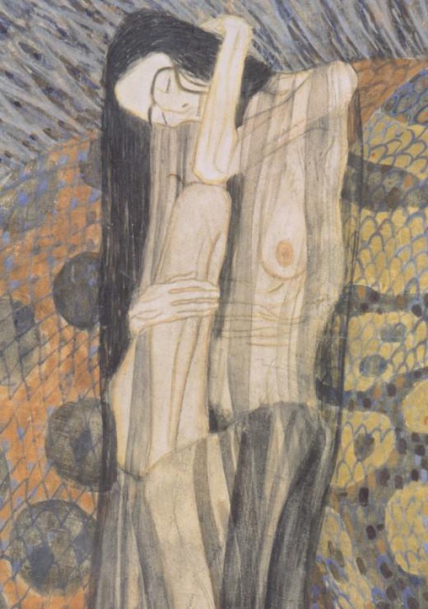 GRAFIKA, Grafika-00027, 3663384000270, PUZZLE ARTE GRAFIKA KLIMT FRISE DE BEETHOVEN (DETTAGLIO) PITTURA 1900 1000 PZ