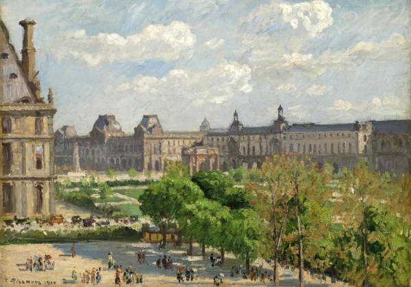 GRAFIKA, Grafika-02013, 3663384020131, PUZZLE ARTE GRAFIKA PISSARRO PLACE DU CARROUSEL PARIS IMPRESSIONISMO 1000 PZ