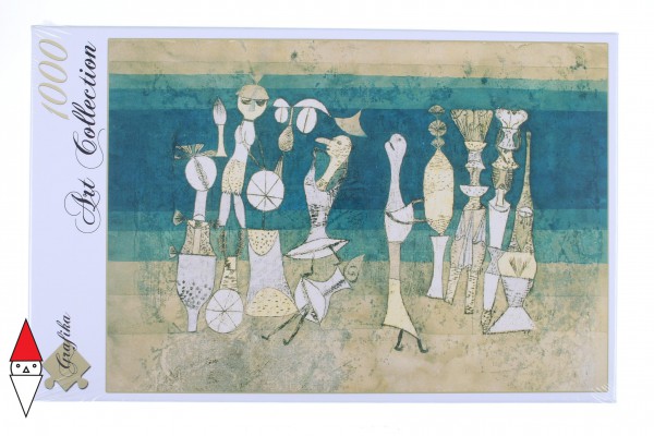 GRAFIKA, Grafika-00119, 3663384001192, PUZZLE ARTE GRAFIKA PAUL KLEE COMEDIE 1921 PITTURA 1900 1000 PZ