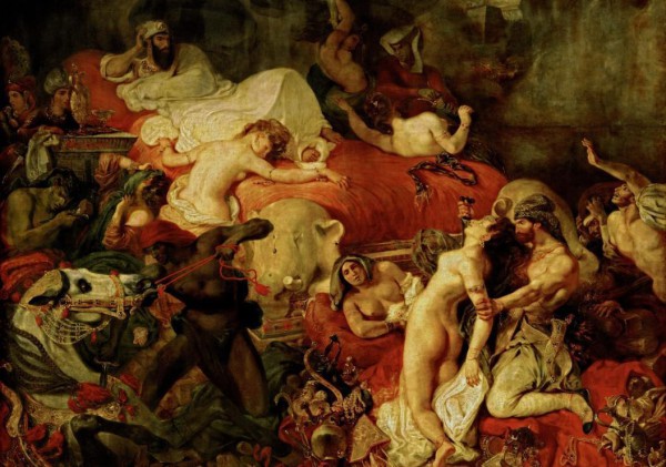 GRAFIKA, Grafika-00782, 3663384007828, PUZZLE ARTE GRAFIKA DELACROIX LA MORT DE SARDANAPALE PITTURA 1800 1000 PZ