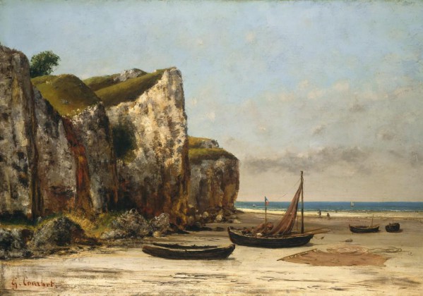 GRAFIKA, Grafika-01158, 3663384011580, PUZZLE ARTE GRAFIKA GUSTAVE COURBET PLAGE DE NORMANDIE PITTURA 1800 1000 PZ