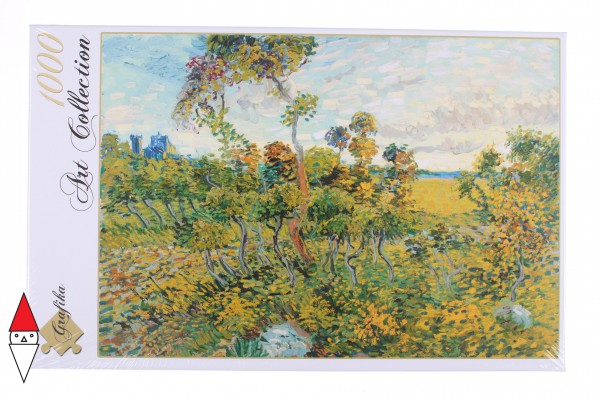 GRAFIKA, Grafika-00868, 3663384008689, PUZZLE ARTE GRAFIKA VAN GOGH COUCHER DE SOLEIL IMPRESSIONISMO 1000 PZ