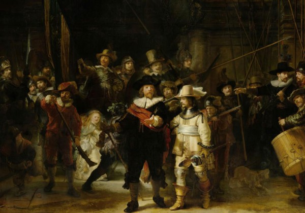GRAFIKA, Grafika-01732, 3663384017322, PUZZLE ARTE GRAFIKA REMBRANDT LA RONDA DI NOTTE 1642 PITTURA FIAMMINGA 1000 PZ